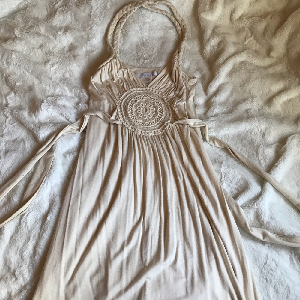 Cream Dress
